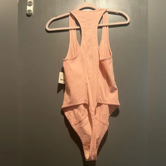 Free People Pink Bodysuit - Picture 2 of 8